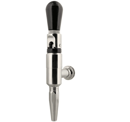 SS304 Beer Keg Faucet 21cm , Mini Keg Faucet For Stout Beer Nitro Cold Brew Coffee