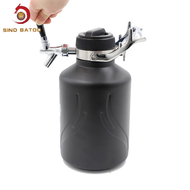 Iced 64oz Nitro Cold Brew Coffee Maker Food Grade 18/8 Stainless Steel